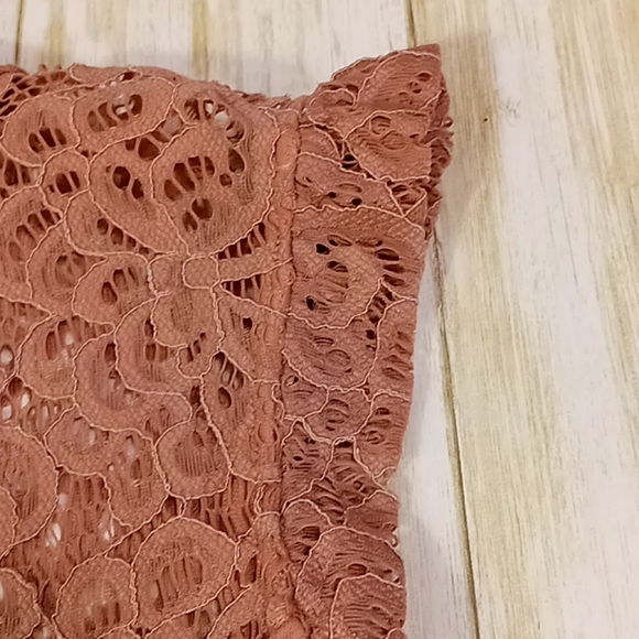 HeartSoul Lace Mini Dress Pink Size Medium - Picture 12 of 16